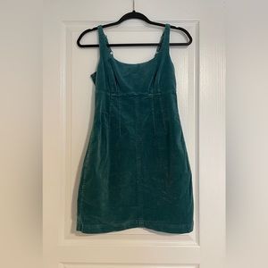 Wild Fable Teal Corduroy Dress
